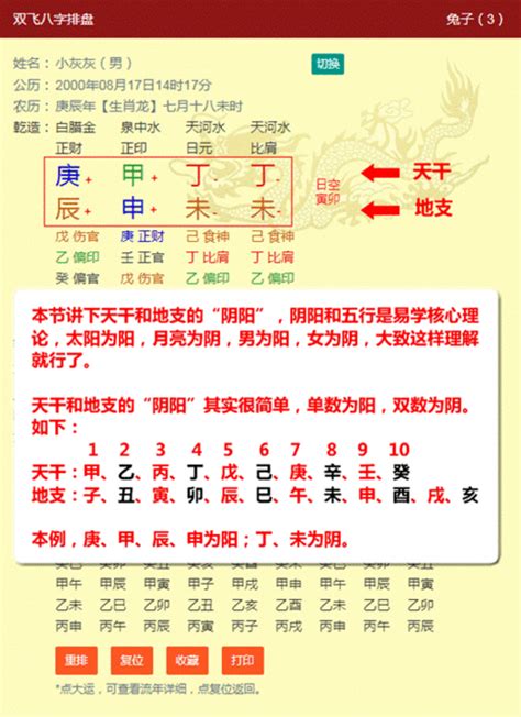 四柱八字排盘程式|八字排盘